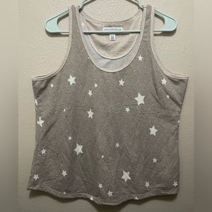 NWOT - Live Love Lounge by Karen Neuburger Star PJ Tank Top size XXL